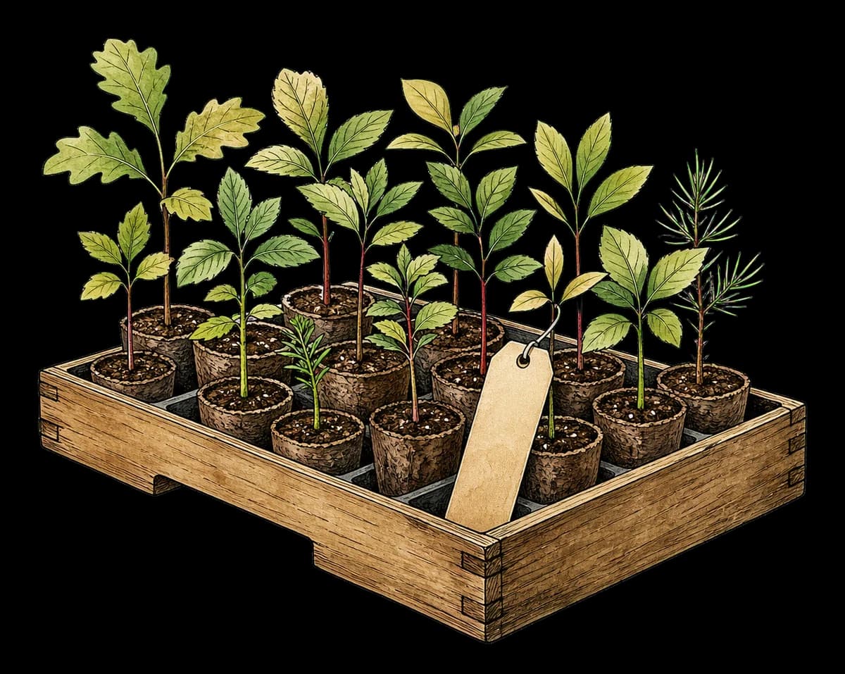 Native Berry & Food Forest Seed Collection seeds offered by Base Camp North
